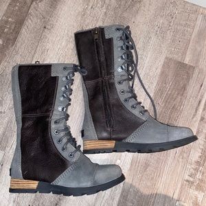 Sorel lace up boots